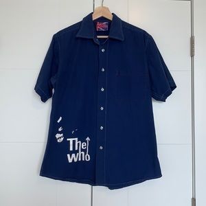 The Who Men’s Polo Shirt Color Blue Size Large
